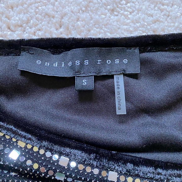 Endless Rose Sparkling Ruched Skirt - Picture 5 of 5